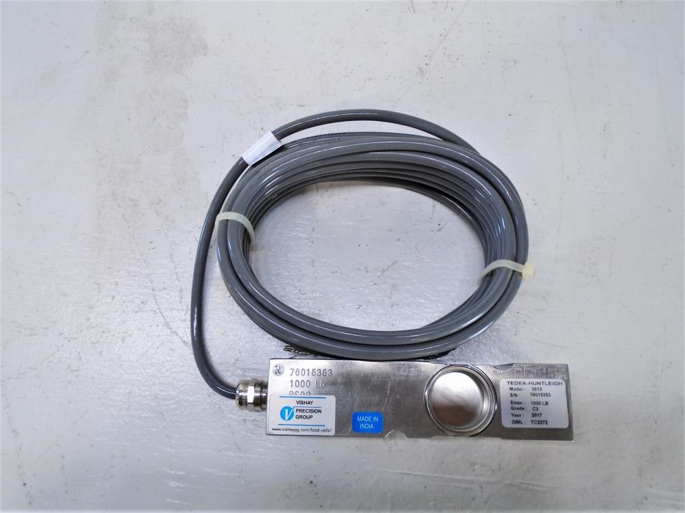 Tedea-Huntleigh 1000 Lb. Load Cell, Model# 3510